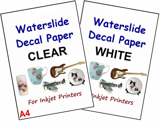 Waterslide Paper Clear