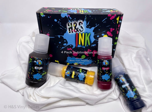 H&S Sublimation Ink-4 Pack