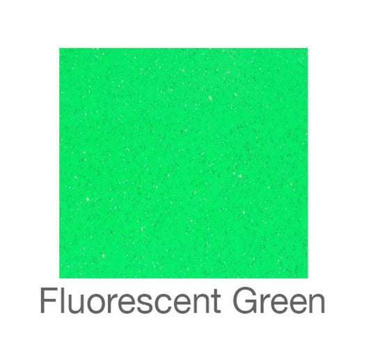 Fluor Green Glitter Adhesive
